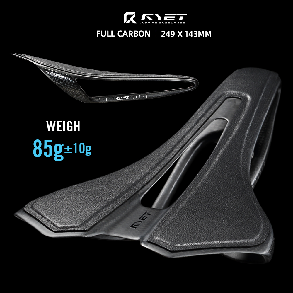 Mountain Biking Track - RYET Ultralight Full CARBON Bike Saddle