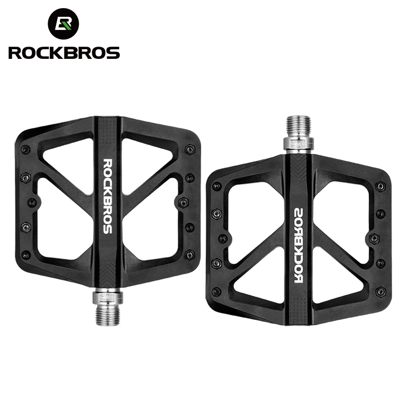 Pedal Platform Flat - ROCKBROS Bike Pedals Bicycle Ultralight Seal