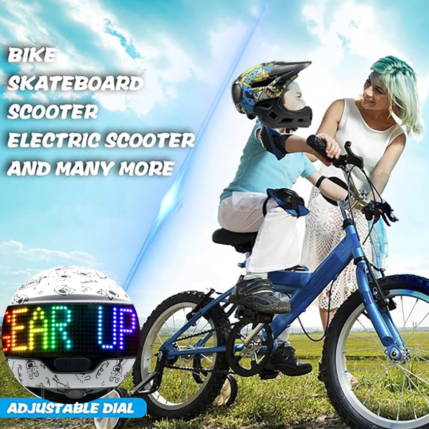 Mountain Biking App - Bicycle Helmets with Light High Visibility