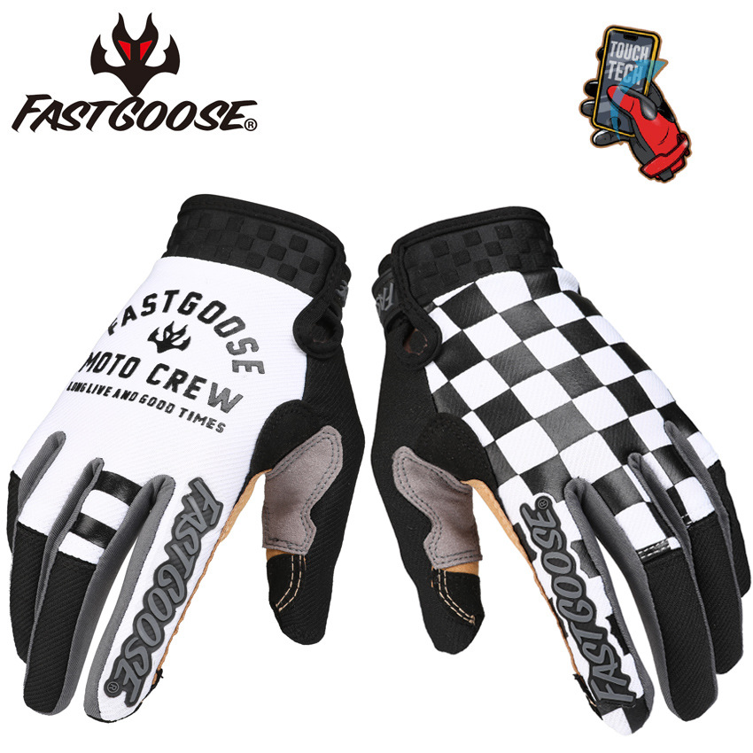 Mountain Biking Gloves - Fastgoose Motocross MX Sport Gloves Retro