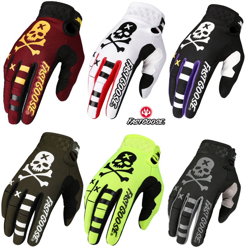 Mountain Biking Gloves - FASTGOOSE Motocross MX Gloves Motorcycle Full