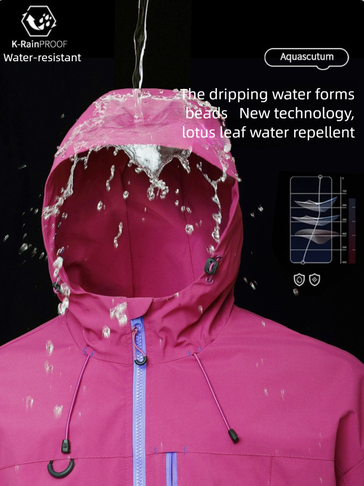 Waterproof Hiking Jackets Man  - Mountain Biking Camp ulasan dan harga