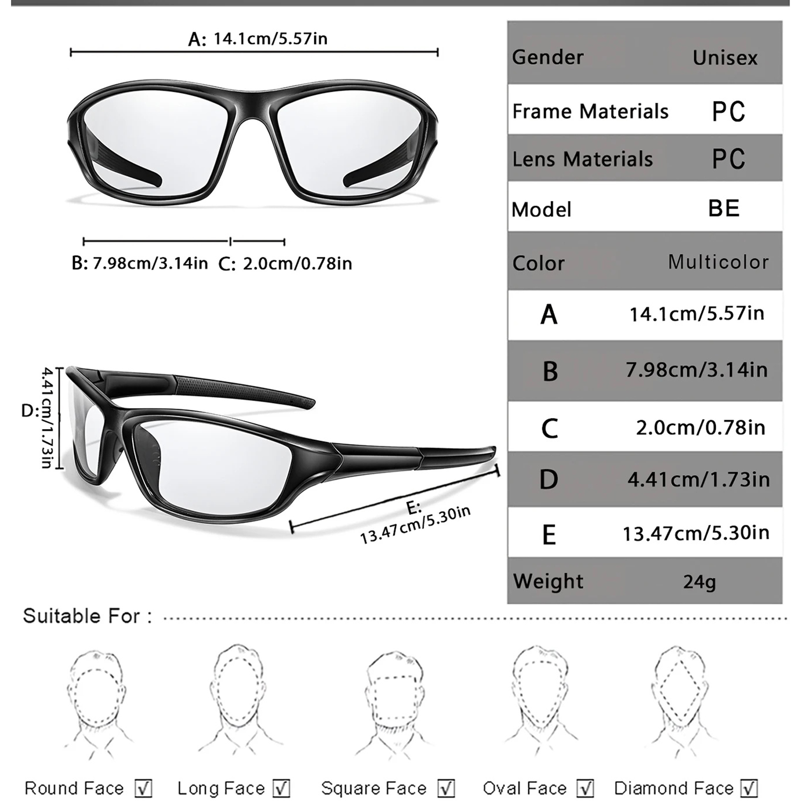 Photochromic Cycling Glasses B - Mountain Biking Goggles ulasan dan harga