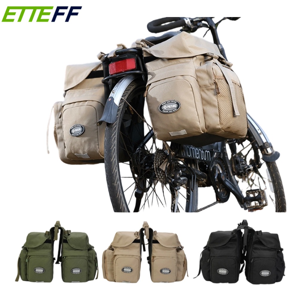 1PCS 30L Waterproof Bike Panni - Mountain Biking Bag ulasan dan harga