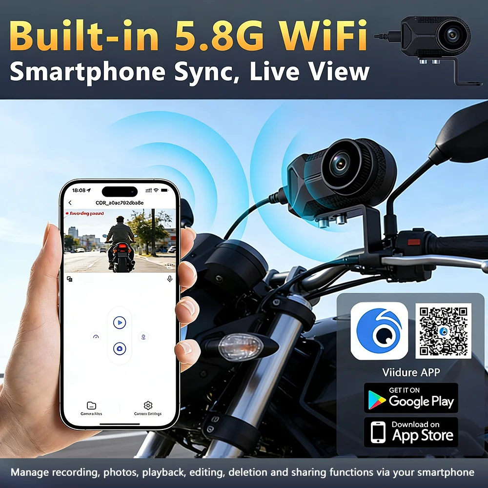 New 2K QHD Motorcycle Driving  - Mountain Biking Images ulasan dan harga