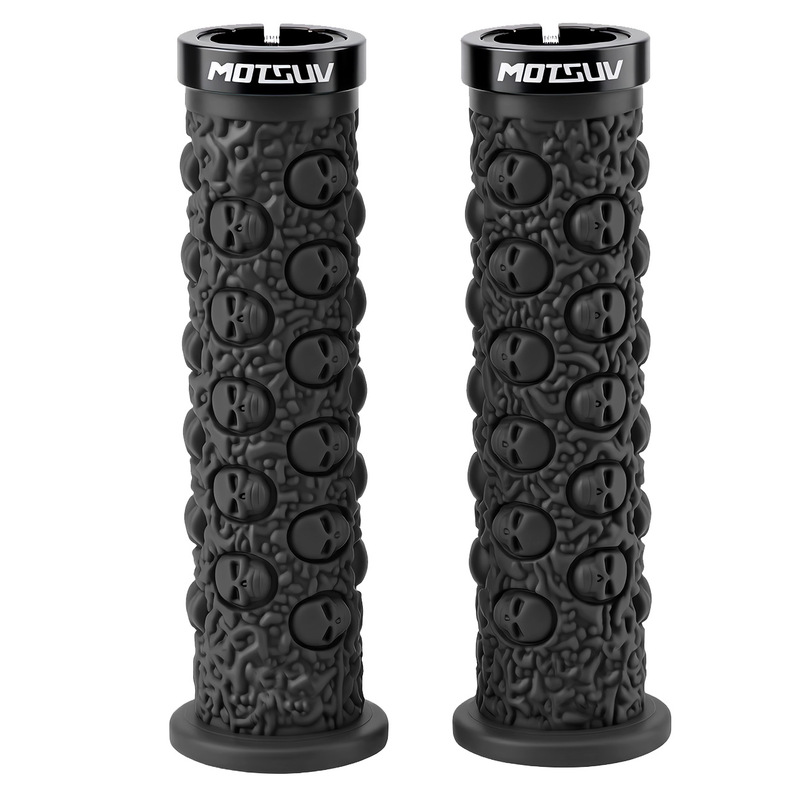 Bicycle Handlebar Grips, Skull - Mountain Biking Gloves ulasan dan harga