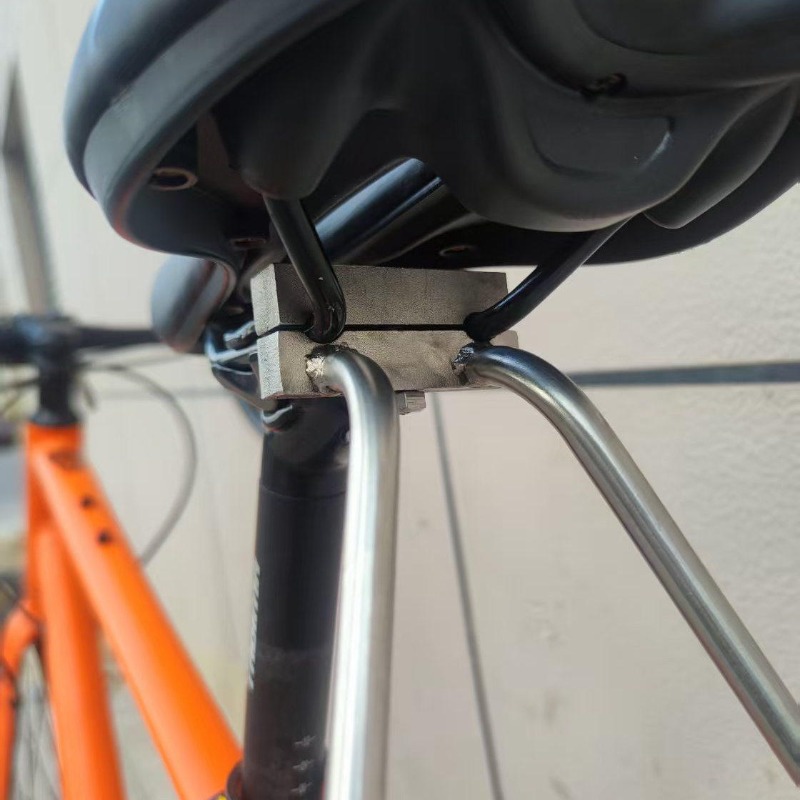 Stainless Steel Bike Rear Rack - Mountain Biking Bag ulasan dan harga