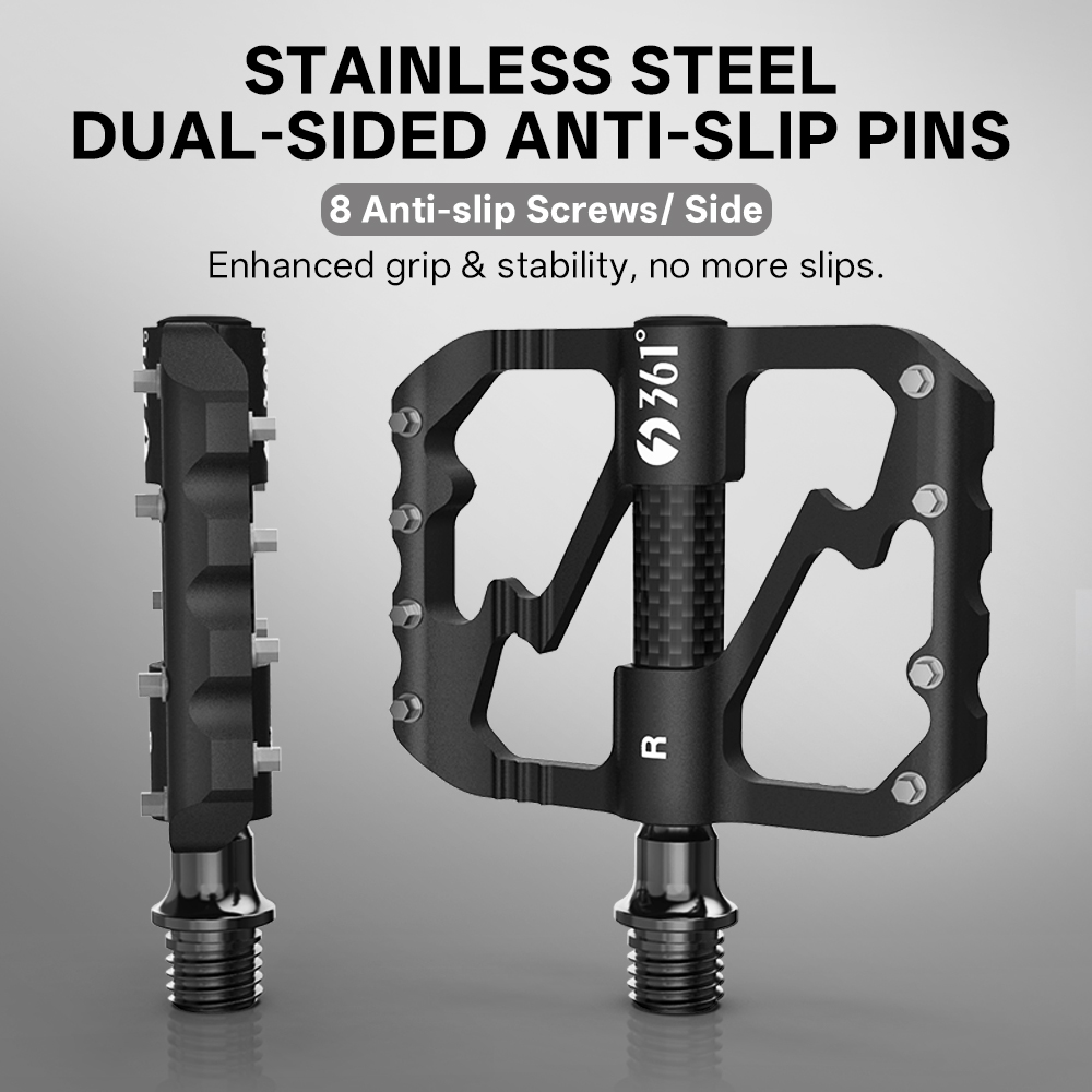 361 Degrees 3 Bearings Bike Pe - Pedal Platform Flat ulasan dan harga