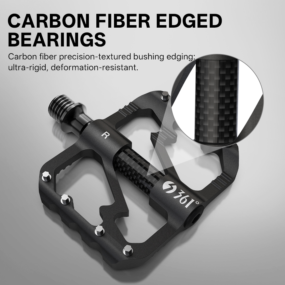 361 Degrees 3 Bearings Bike Pe - Pedal Platform Flat ulasan dan harga