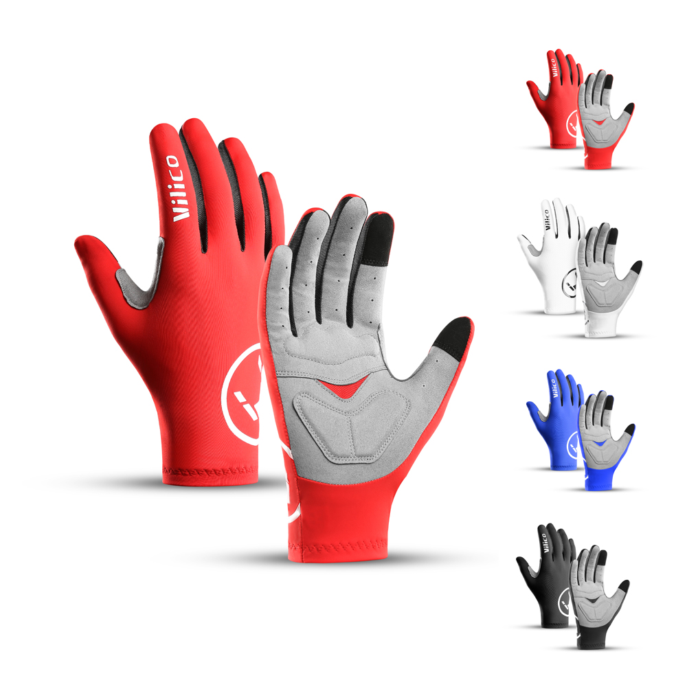 1Pair Vilico Full Finger Cycli - Mountain Biking Gloves ulasan dan harga