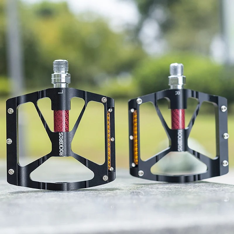 ROCKBROS Bicycle Pedals Alloy  - Pedal Platform Flat ulasan dan harga