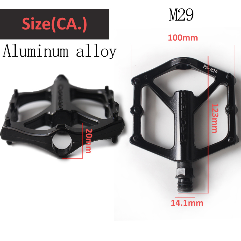 BUCKLOS Bicycle Flat Pedals DU - Pedal Platform Flat ulasan dan harga