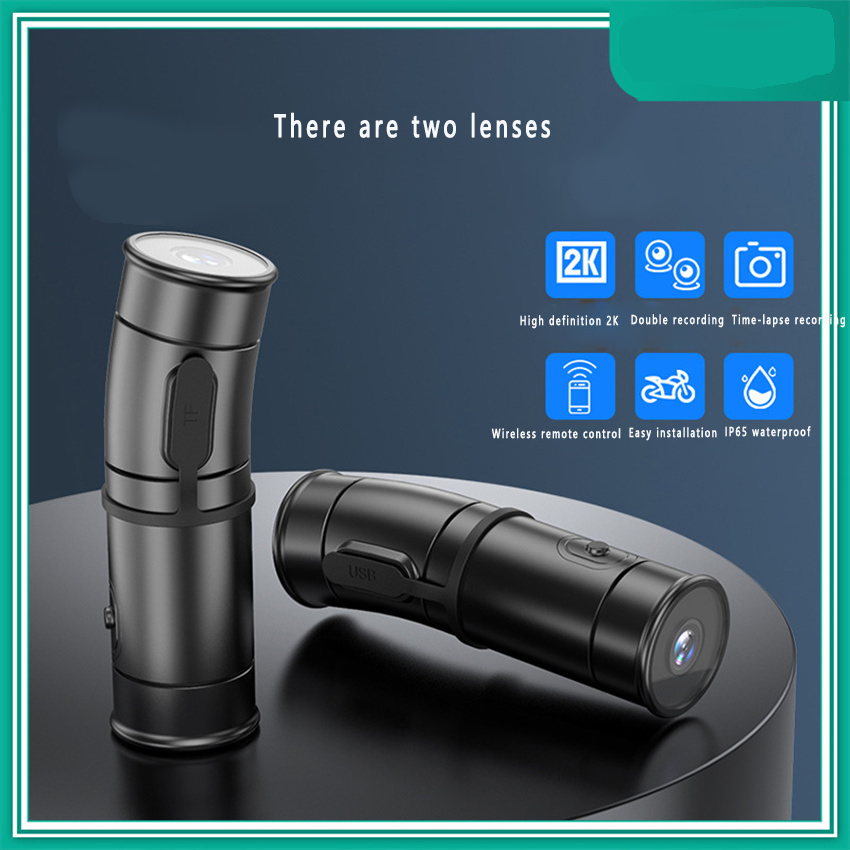 2K HD Dual Lens Motorcycle Mou - Mountain Biking Images ulasan dan harga