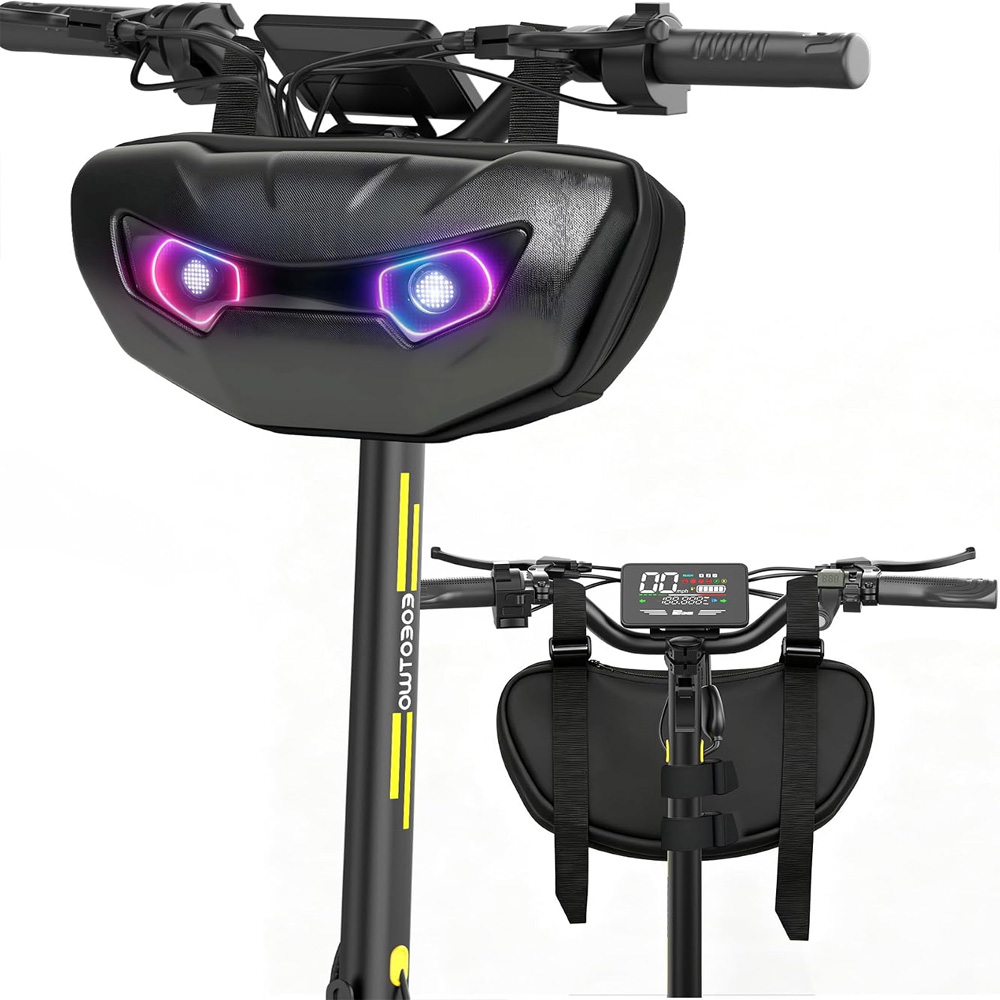 LED Pixel Handlebar Bag with B - Mountain Biking App ulasan dan harga