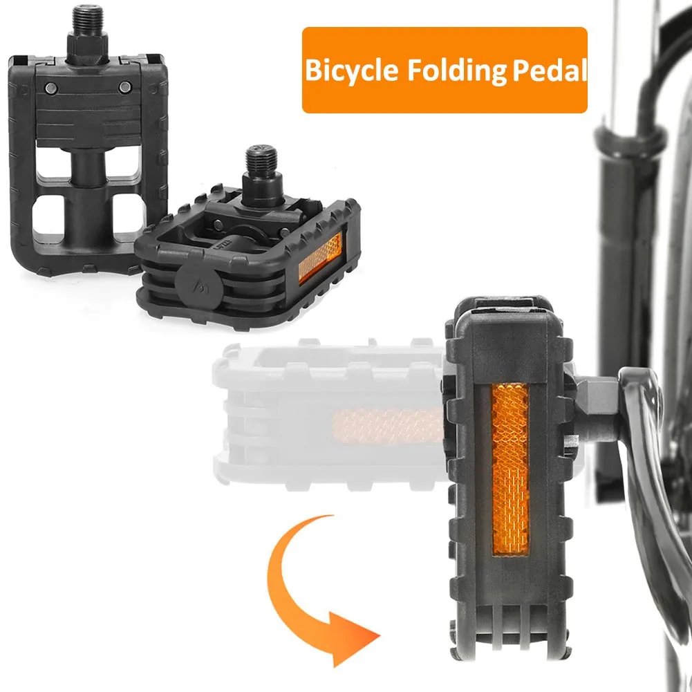 Folding Bike Pedals Universal  - Pedal Platform Flat ulasan dan harga